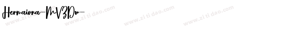 Hermaiona-MVZDw字体转换