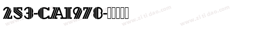 253-CAI978字体转换