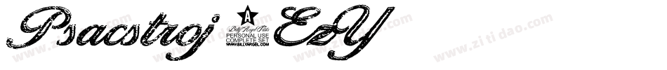 Psacstroj-4EzY字体转换