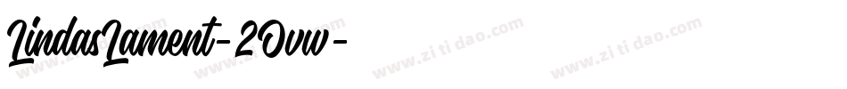 LindasLament-2Ovw字体转换