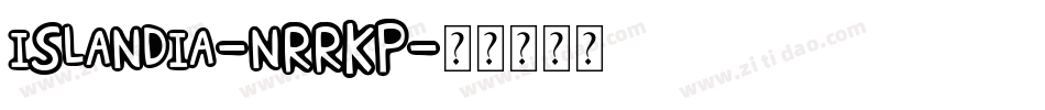 Islandia-nRRKP字体转换