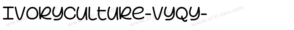 IvoryCulture-vyqy字体转换