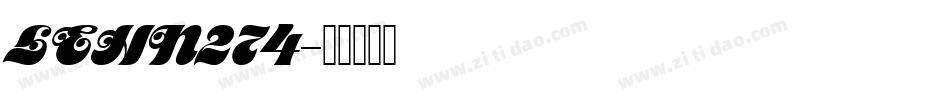 LEHN274字体转换