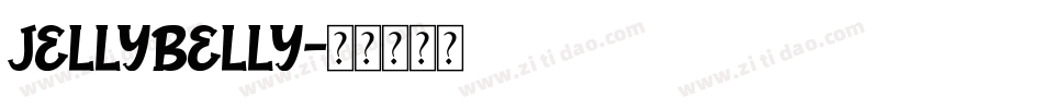 JELLYBELLY字体转换