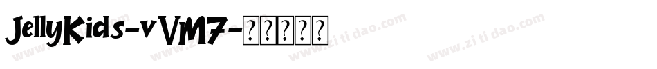 JellyKids-vVM7字体转换