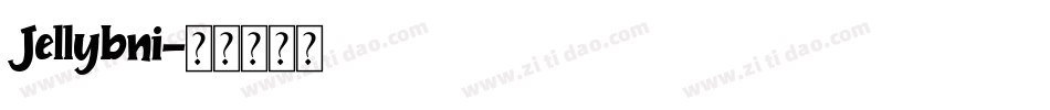 Jellybni字体转换