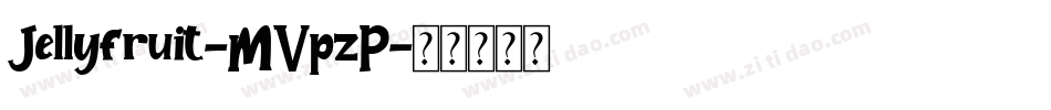 Jellyfruit-MVpzP字体转换