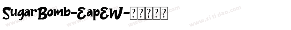 SugarBomb-EapEW字体转换