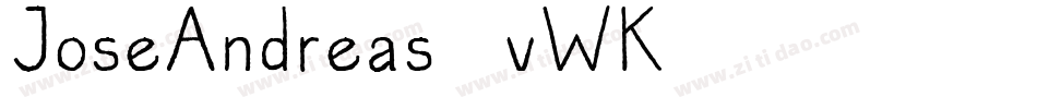 JoseAndreas-2vWK字体转换