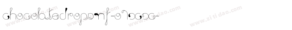 ChocolateDropsNf-o1Xx字体转换