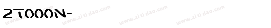 2tooon字体转换