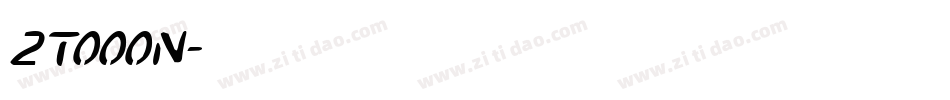2tooon字体转换