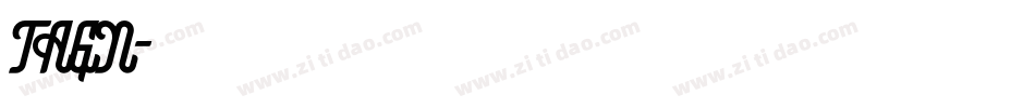 TAGN字体转换