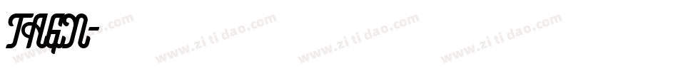TAGN字体转换