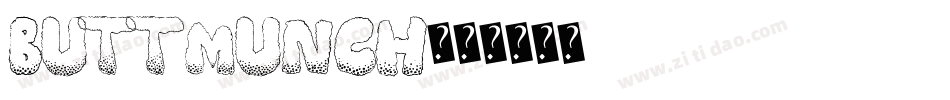 buttmunch字体转换