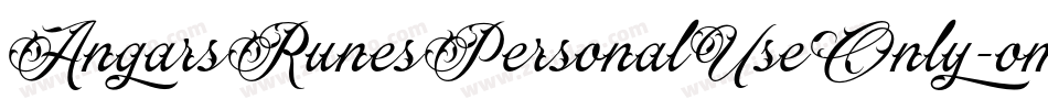 AngarsRunesPersonalUseOnly-om0a字体转换 AngarsRunesPersonalUseOnly-om0a字体转换