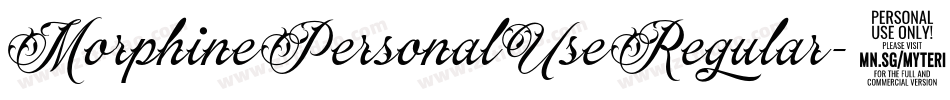 MorphinePersonalUseRegular-8ManZ字体转换 MorphinePersonalUseRegular-8ManZ字体转换