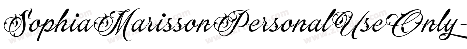SophiaMarissonPersonalUseOnly-7BjDE字体转换 SophiaMarissonPersonalUseOnly-7BjDE字体转换