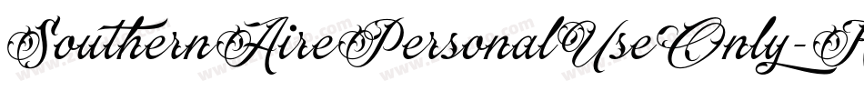 SouthernAirePersonalUseOnly-Ky9A字体转换
