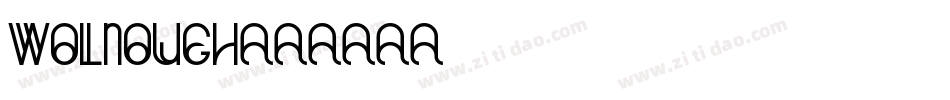 WOLNOUGH字体转换