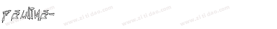 paulina字体转换