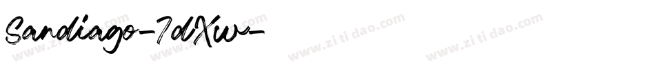 Sandiago-7dXw字体转换