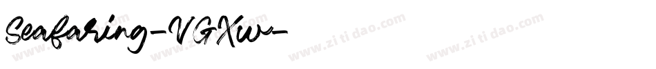 Seafaring-VGXw字体转换