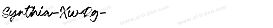 Synthia-XwRg字体转换 Synthia-XwRg字体转换