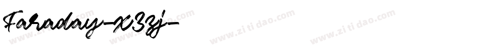 Faraday-x3zj字体转换