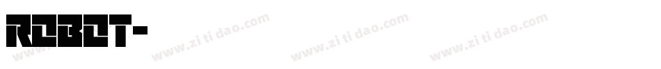 Robot字体转换