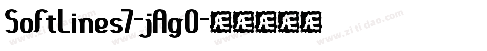 SoftLines7-jAgO字体转换