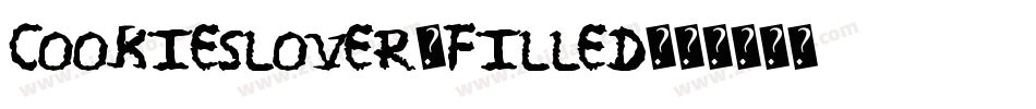 CookiesLover-Filled字体转换