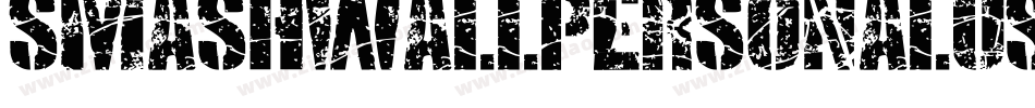 SmashWallPersonalUse-rg30A字体转换