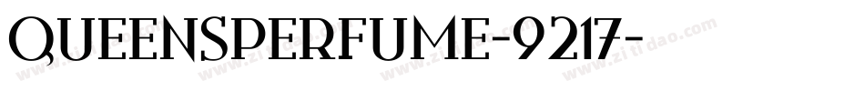 QueensPerfume-9217字体转换
