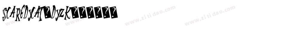 Scaredycat-dyzK字体转换