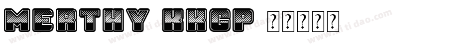 Merthy-KKGp字体转换