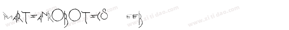 MartianRobotics-8EeB字体转换