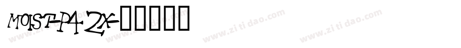 Moist-P42x字体转换