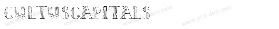 CultusCapitals字体转换