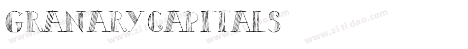 GranaryCapitals字体转换