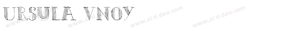 Ursula-VnOy字体转换