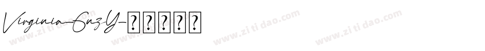 Virginia-6nzY字体转换