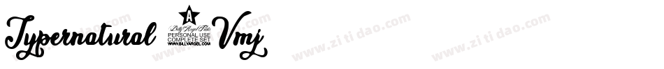 Typernatural-9Vmj字体转换