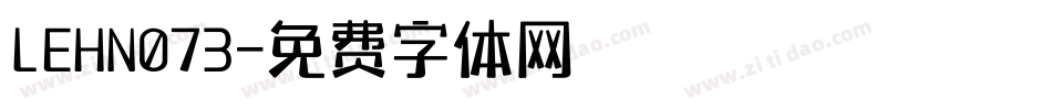 LEHN073字体转换