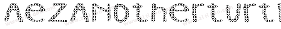 AezAnotherTurtleFont-xoyR字体转换