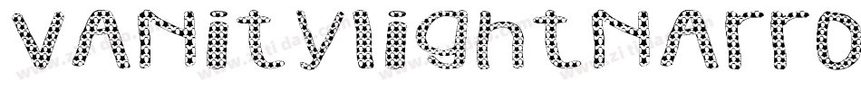 VanityLightnarrow-w1Gzz字体转换
