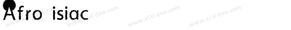 AfroDisiac字体转换