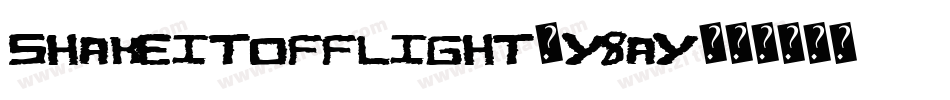 ShakeItOffLight-Y8Ay字体转换