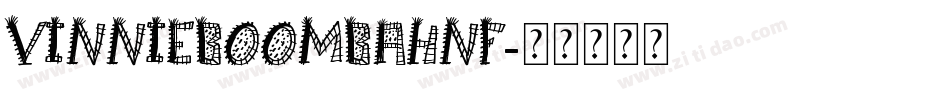 VinnieBoomBahNF字体转换