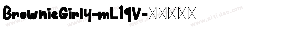 BrownieGirly-mL1gV字体转换